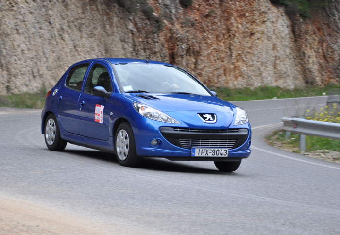 Δοκιμάζουμε το Peugeot 206+ 1,4