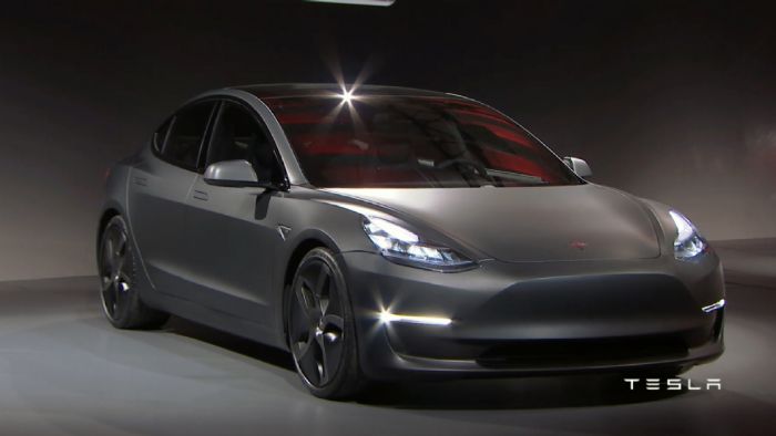 Αποκαλύφθηκε το Model 3