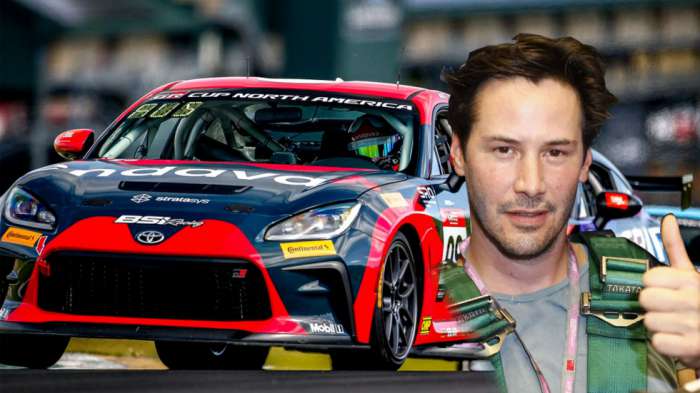 Ο Keanu Reeves θα αγωνιστεί στο GR Cup της Toyota με GR86