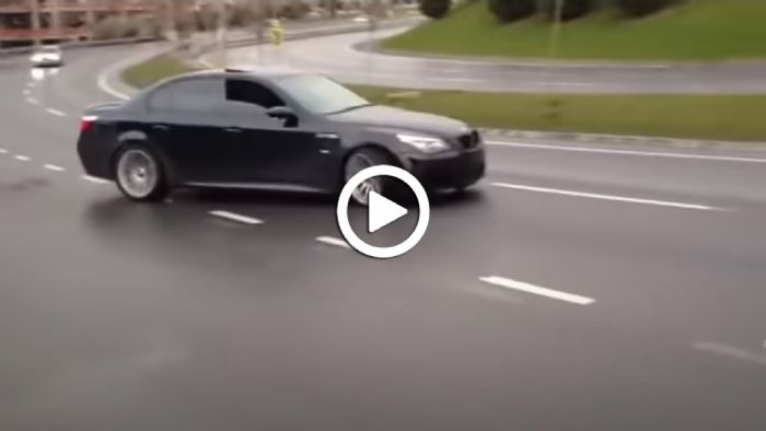 Τρομακτικό drifting από BMW M5