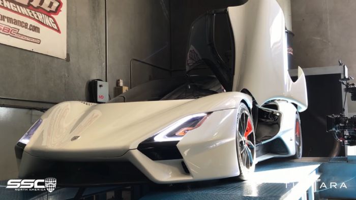 Στο δυναμόμετρο το SSC Tuatara! (+video)