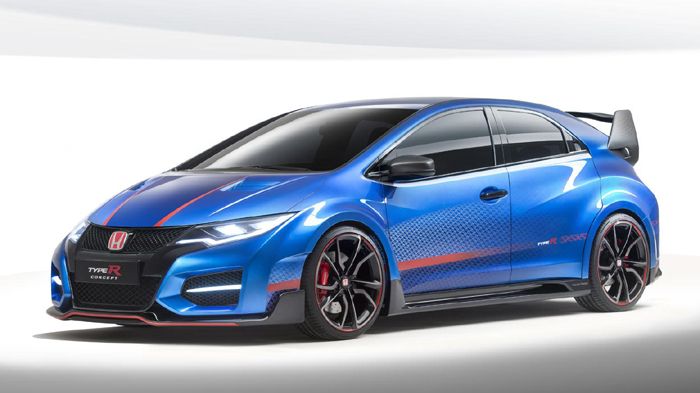 Νέο Honda Civic Type R Concept II με πάνω από 280 ίππους