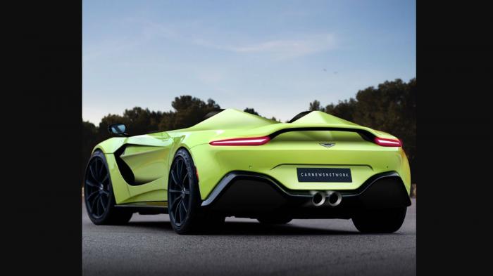 Σχέδιο της Aston Martin V12 Speedster