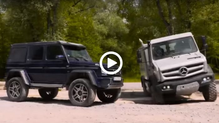 G-Class Vs. Unimog