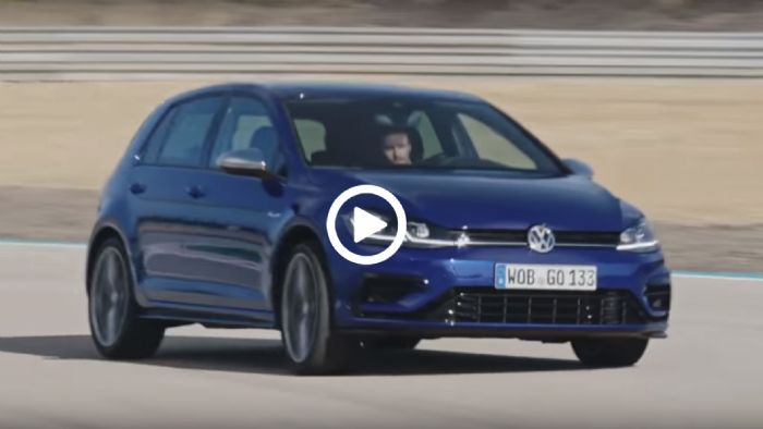 Το νέο VW Golf R σε δράση