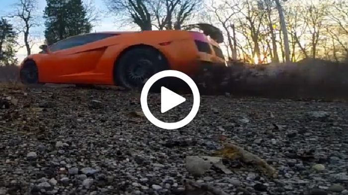 Rally car η Lamborghini Gallardo 