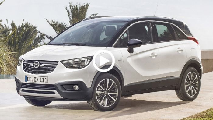 Opel Crossland X σε δράση