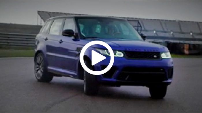 Το νέο Range Rover Sport 550 PS στην πίστα