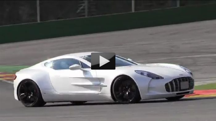 Στην πίστα του Σπα με 5 Aston Martin One-77