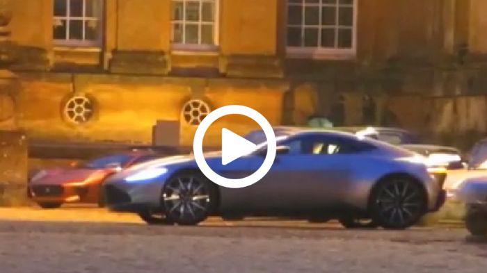 Η Aston Martin DB10 στα γυρίσματα του James Bond