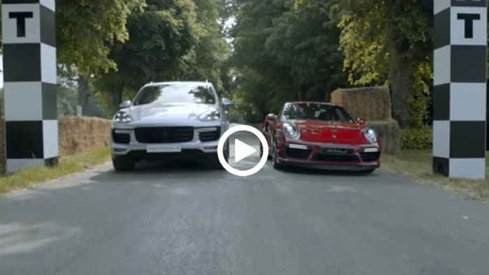 Turbo S: Cayenne vs 911