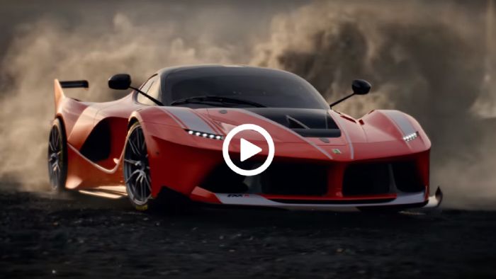 Η Ferrari FXX Κ σε ρολόι