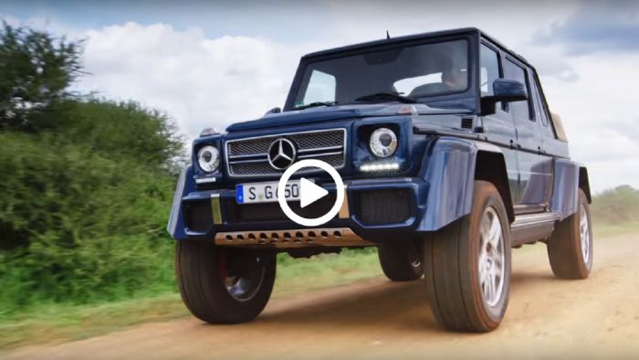 Mercedes-Maybach G 650 Landaulet στην Αφρική