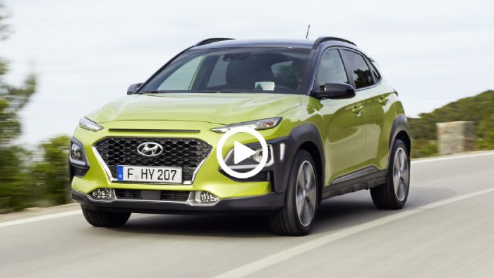 To Hyundai Kona σε δράση