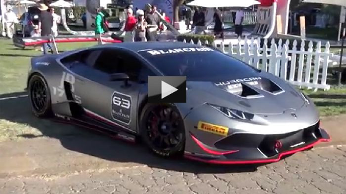 Ακούστε την Lamborghini Huracan LP 620-2 Super Trofeo