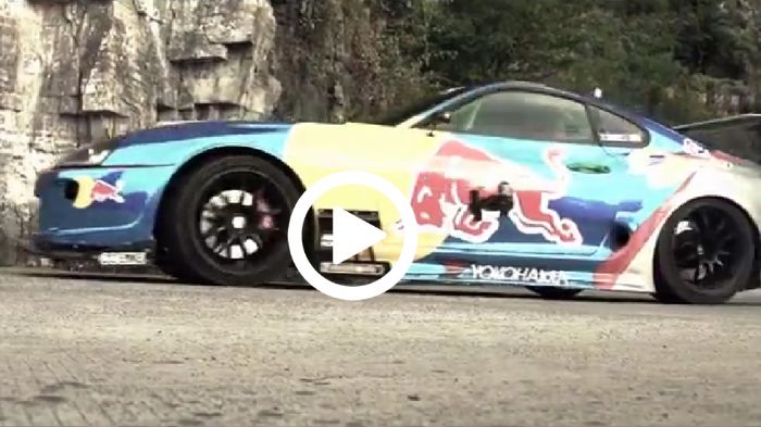 Red Bull Drift στο χείλος του γκρεμού