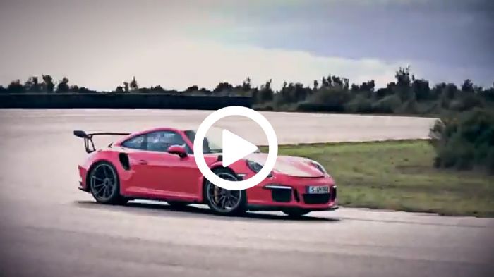 Η νέα Porsche 911 GT3 RS στην πίστα