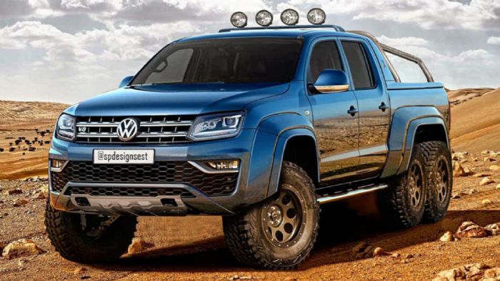 VW Amarok σε 6x6; 