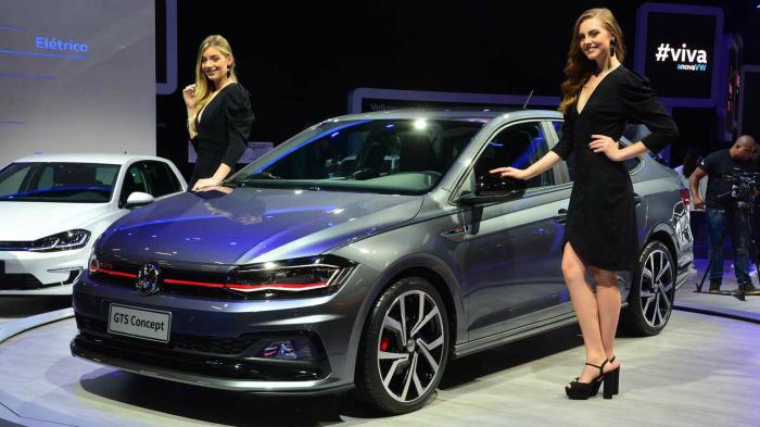 Το νέο VW Virtus σεντάν GTS αναμένεται να αποκαλυφθεί μέσα στο επόμενο έτος.