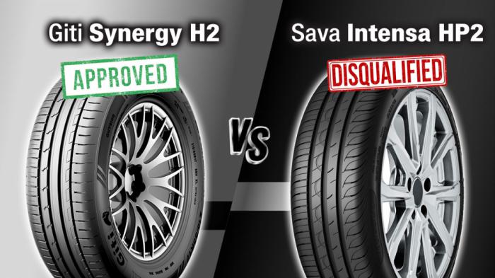Giti VS Sava: Ίδια τιμή, αλλά διαφορετικό φρενάρισμα Giti VS Sava: Ίδια τιμή, αλλά διαφορετικό φρενάρισμα