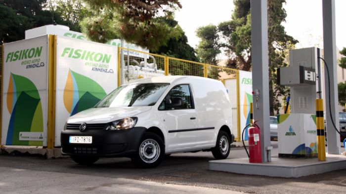 Οδηγούμε το VW Caddy Van EcoFuel