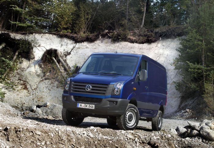 Παρουσιάστηκε το νέο VW Crafter 4Motion