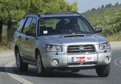 Μεταχειρισμένο Subaru Forester 2,5 XT του 2004 SUV υψηλών επιδόσεων