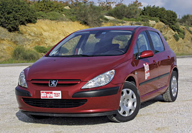 Μεταχειρισμένο Peugeot 307 5d 1,4 16V 90ps του 2004 Ασφαλές και άνετο