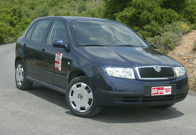 Μεταχειρισμένο Skoda Fabia 1,2 65 του 2004 Βασική επιλογή