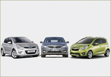 ¶λματα προόδου για Chevrolet, Hyundai, Kia