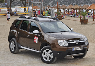 Dacia Duster 1,6 4x2 Αλλαγή σκηνικού