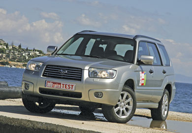 Η Subaru Forester προσφέρει πρώτη αυτοκίνητο με υγραέριο στη χώρα μας.