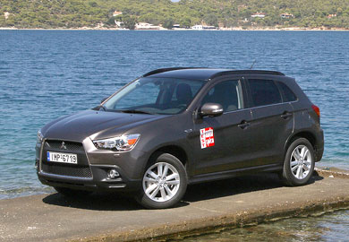 Δοκιμάζουμε το Mitsubishi ASX 1,6